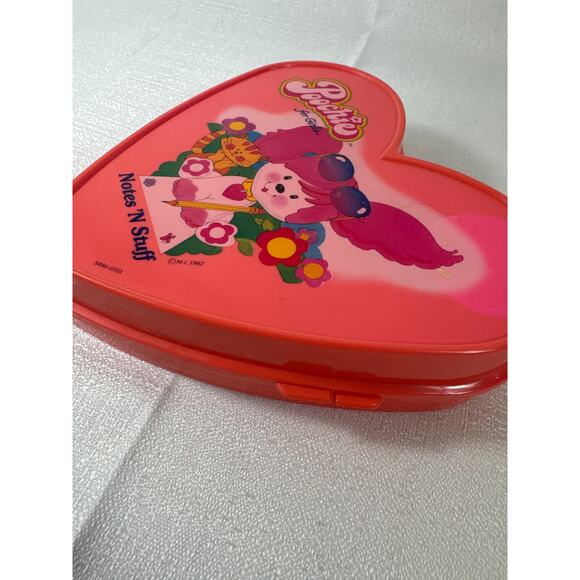 Poochie for girls notes ‘n stuff 6" heart vintage 1982 - Picture 5 of 7